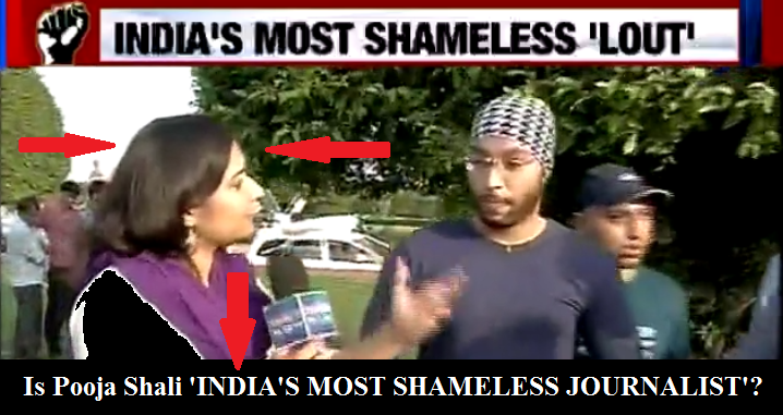 Pooja Shali - India's Most Shameless Journalist